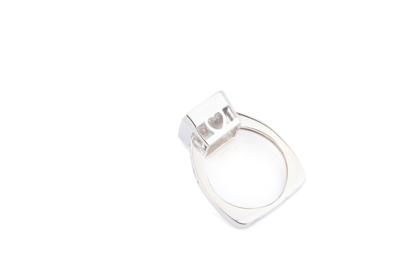 Anello cuore matto