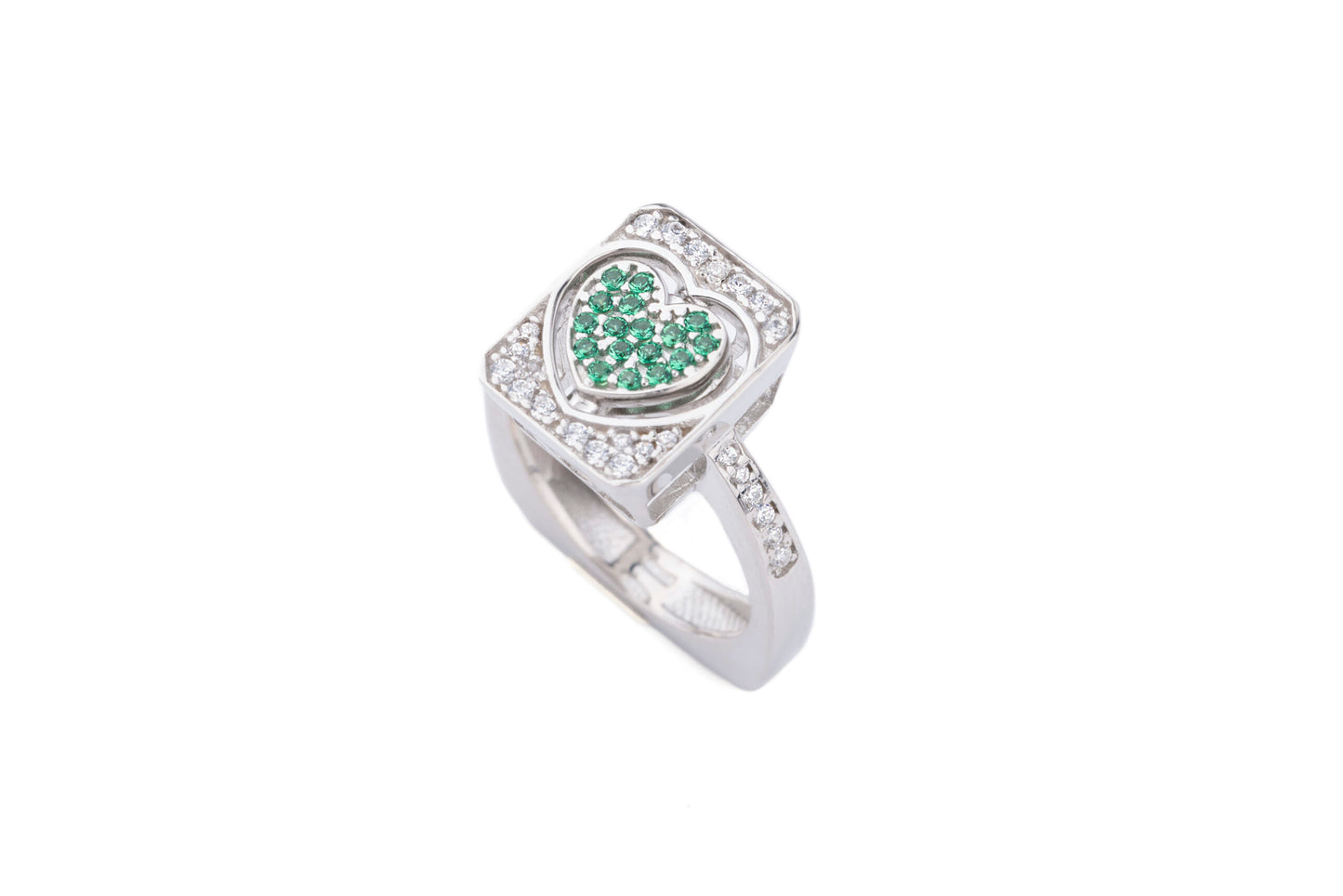 Anello cuore matto