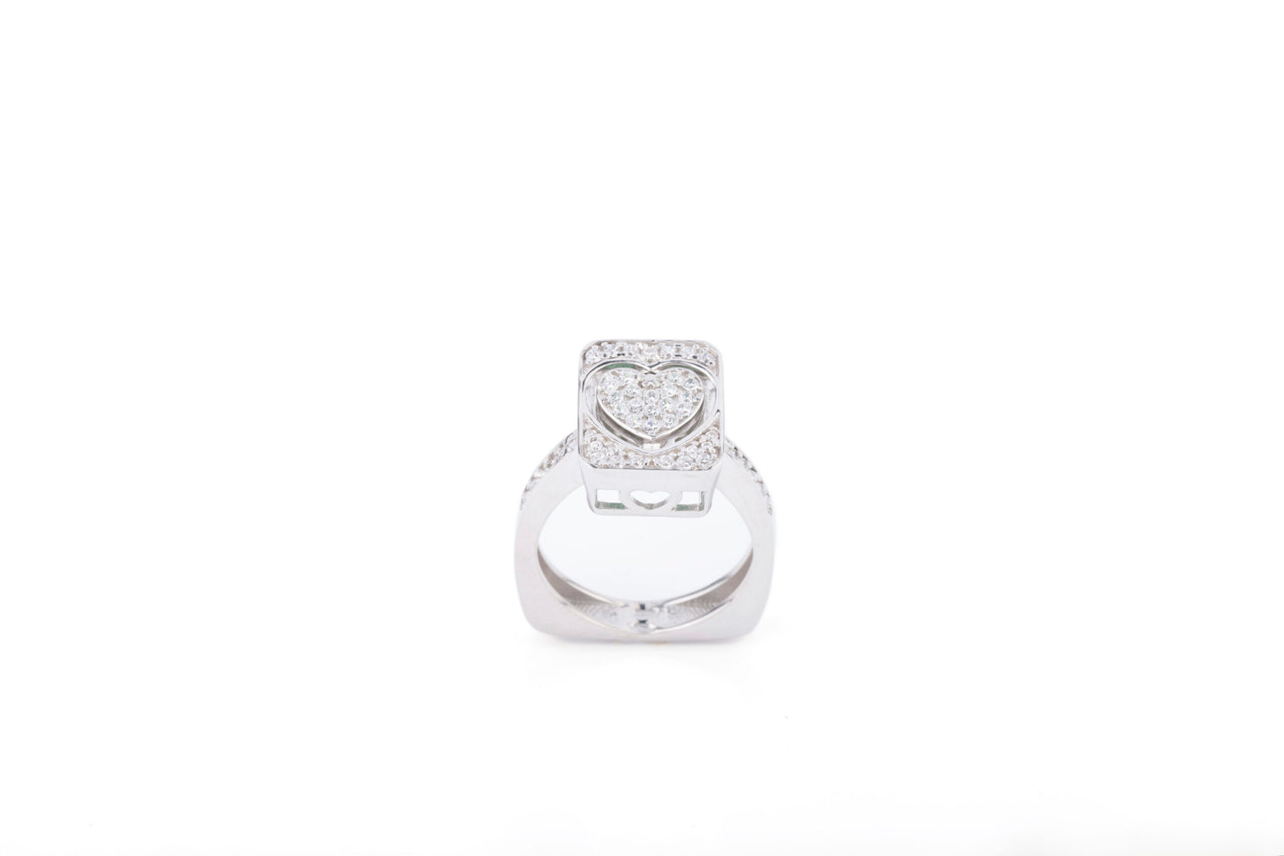 Anello cuore matto