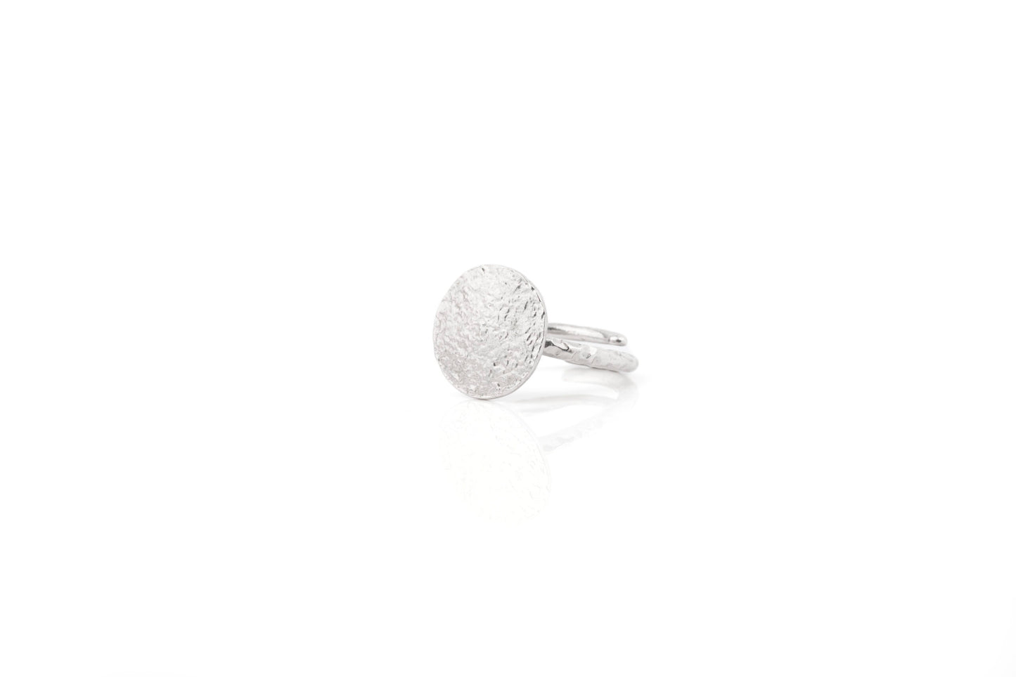 Anello Martellato Disco