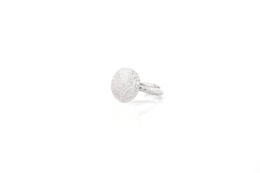 Anello Martellato Disco