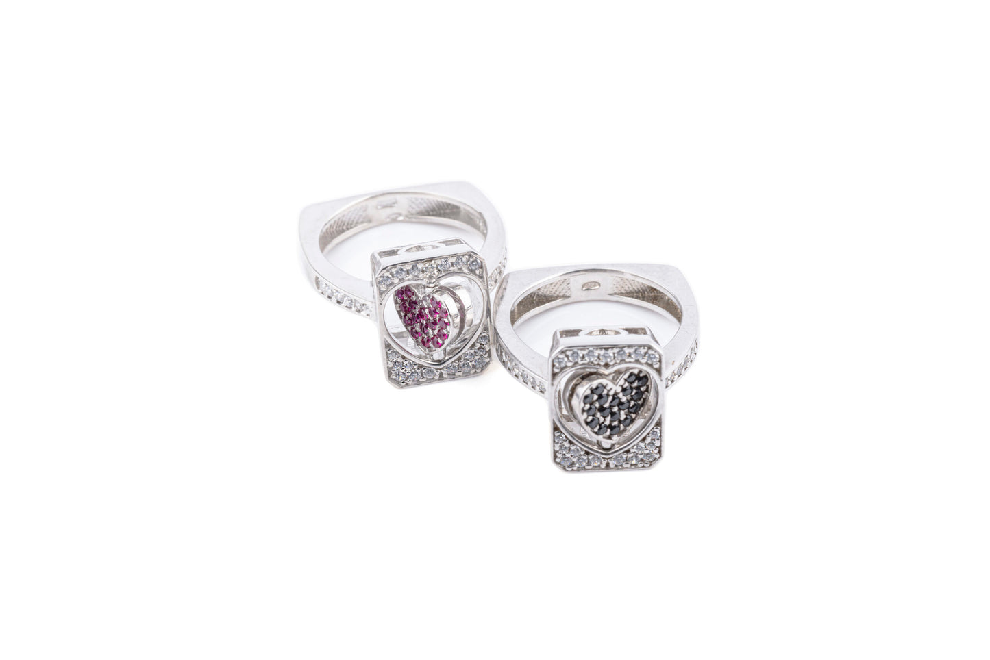 Anello cuore matto